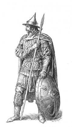 Portrait de Lestko Piast (ca 870 - 921)