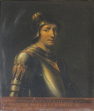 Portrait de Henry de Sassenage (ca 1375 - 1424)