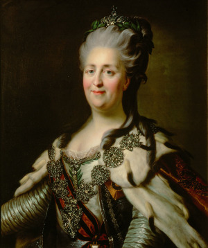 Portrait de Catherine II de Russie (1729 - 1796)