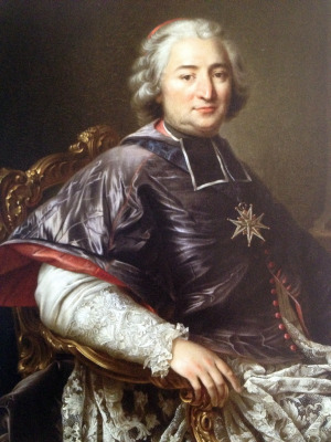 Portrait de le cardinal de La Rochefoucauld (1712 - 1800)