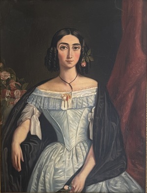 Portrait de Flore Cossée de Maulde (1811 - 1835)