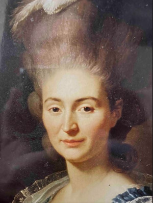 Portrait de Claudine Guiller de Bourbévelle (1755 - 1785)