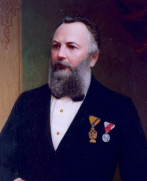 Portrait de Karel Leopold von Klaudy (1822 - 1894)