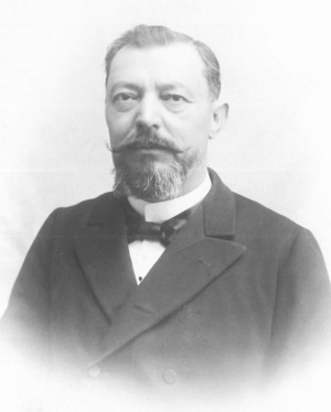 Portrait de Albin Curet (1850 - 1919)