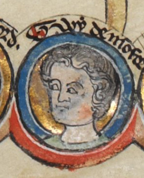 Portrait de Guy de Montfort (1244 - 1291)