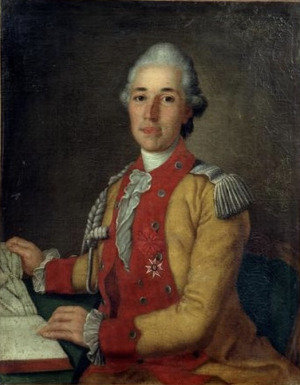 Portrait de marquis de Chennevière (1737 - 1798)