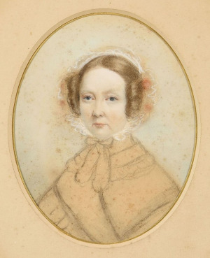 Portrait de Amélie de Berton des Balbes de Crillon (1823 - 1904)