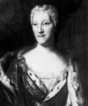 Portrait de Charlotte von Hanau-Lichtenberg (1700 - 1726)