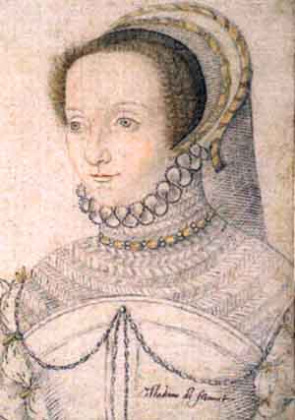 Portrait de Isabeau de Bourbon-Busset (1510 - 1586)