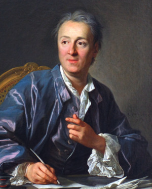 Portrait de Denis Diderot (1713 - 1784)