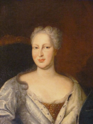 Portrait de Dorothea Friederike von Hohenzollern (1676 - 1731)
