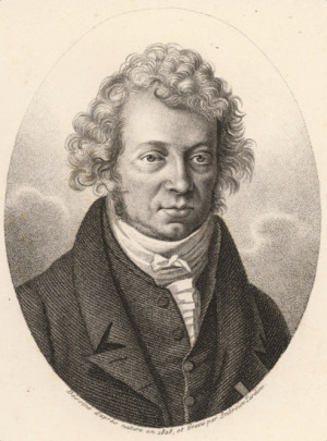 Portrait de André-Marie Ampère (1775 - 1836)