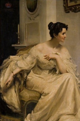 Portrait de Christine du Tour van Bellinchave (1866 - 1919)