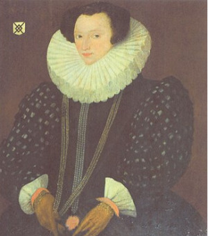 Portrait de Katharine Cromwell ( - 1620)