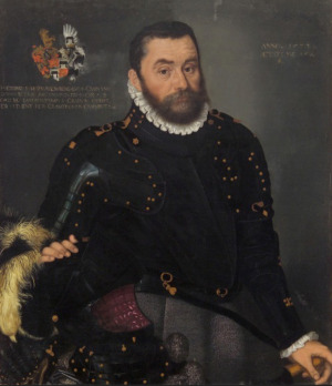 Portrait de Herward von Auersperg (ca 1528 - 1575)