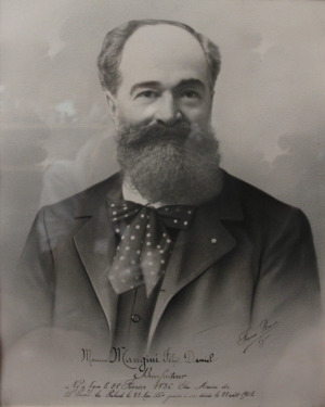 Portrait de Félix Mangini (1836 - 1902)