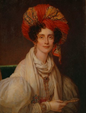 Portrait de Félicité d'Arberg de Valangin (1790 - 1860)