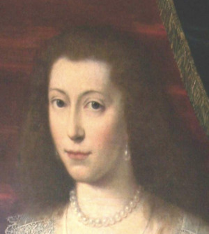 Portrait de Alexandrine de Langlée (ca 1585 - 1626)