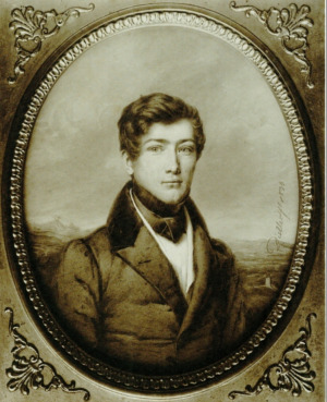 Portrait of Eugène de Diesbach de Belleroche (1817 - 1905)