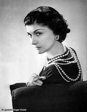 Portrait de Coco Chanel (1883 - 1971)