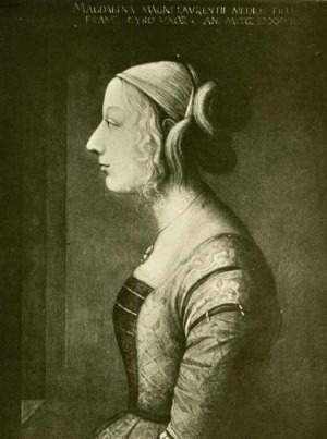 Portrait de Maddalena de' Medici (1473 - 1528)
