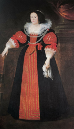 Portrait de Anne de Grimaldi de Morosana ( - 1634)