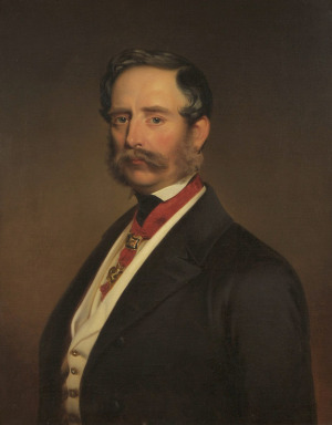 Portrait of Hugo zu Salm-Reifferscheidt-Raitz (1803 - 1888)