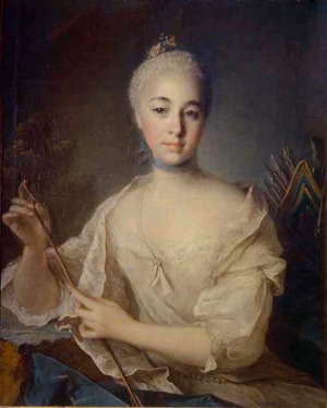 Portrait de Anna Vorontsova (1743 - 1769)