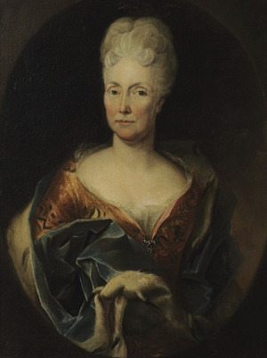 Portrait de Eleonore von Thun und Hohenstein (1661 - 1723)
