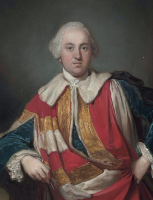 Portrait of Richard Edgcumbe (1716 - 1761)