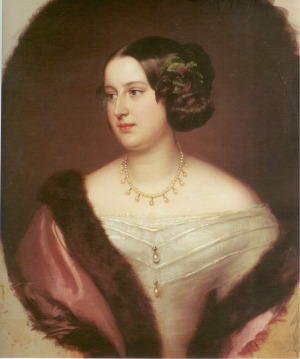 Portrait de Élisabeth-Alexandrine de Ficquelmont (1825 - 1878)