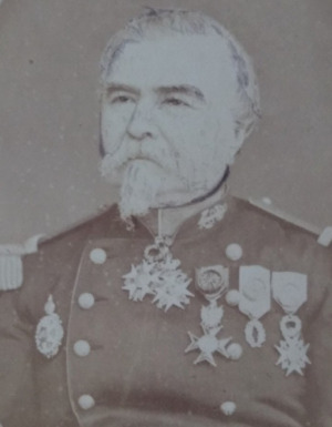 Portrait de Colonel Loubère (1820 - 1893)