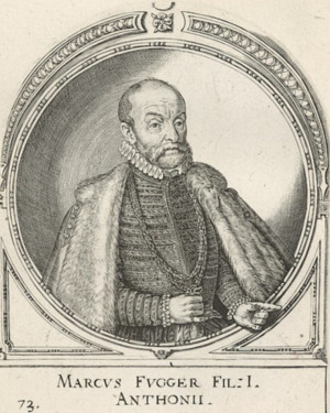 Portrait de Marcus Fugger von Nordendorf (1529 - 1597)