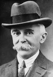 Portrait de le Baron de Coubertin (1863 - 1937)