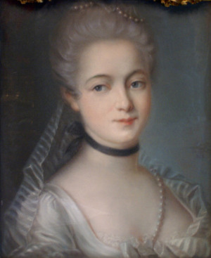 Portrait de Louise Fournier de Pellan (ca 1743 - 1783)