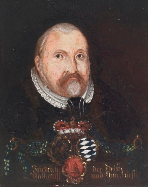 Portrait de Frédéric III du Palatinat (1515 - 1576)