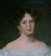 Portrait de Maria Dorothea von Württemberg (1797 - 1855)