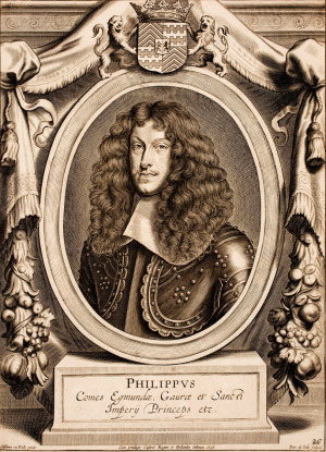 Portrait de Lodewijk Filips van Egmond ( - 1682)