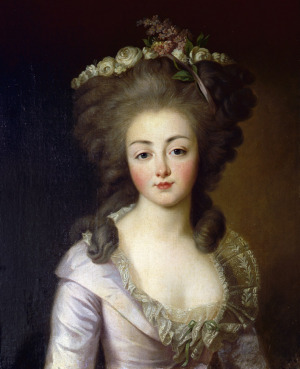 Portrait de Diane de Polignac (1748 - )