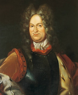 Portrait de Ludwig Friedrich von Schwarzburg-Rudolstadt (1667 - 1718)