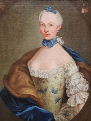 Portrait de Claire de Lamock de Botassart (1732 - )