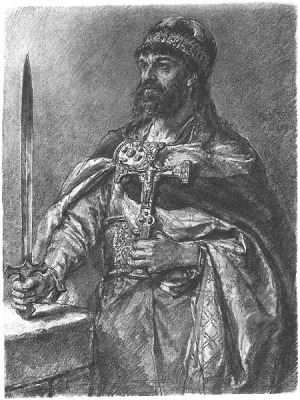 Portrait de Mieszko Ier de Pologne (ca 935 - 992)