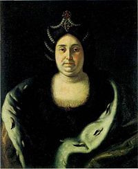Portrait de Prascovia Saltykova (1664 - 1723)