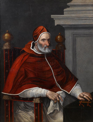 Portrait de Papa Pio IV (1499 - 1565)