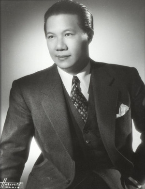 Portrait de Bảo Đại (1913 - 1997)