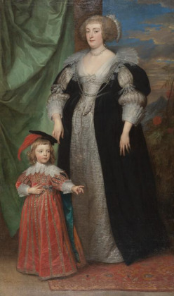 Portrait de Marie-Claire de Croÿ (1605 - 1664)