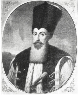 Portrait de Ioan Caradja (1754 - 1844)