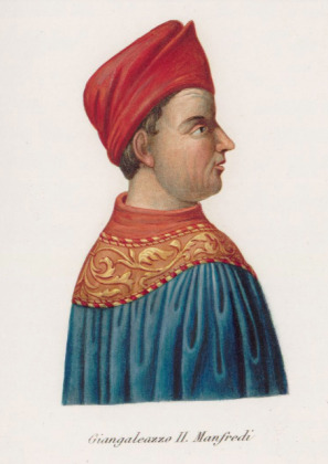 Portrait de Gian Galeazzo II Manfredi (1417 - 1465)