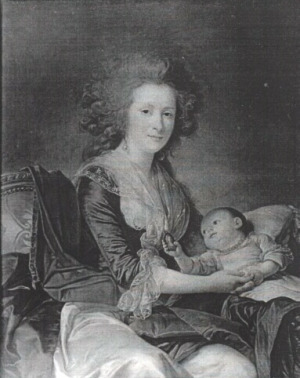 Portrait de Adélaïde Filleul (1761 - 1836)