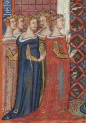 Portrait de Éléonore d'Anjou (1289 - 1341)